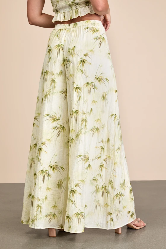 2617331_04_back_2025-06-26 Alvima Beige Multi Leaf Print Wide-Leg Pants - Image 3